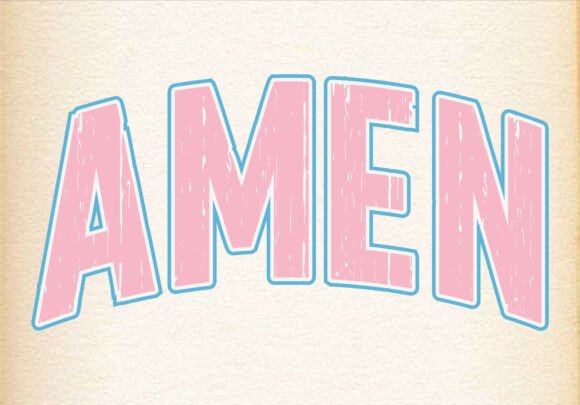 Ameen Christian Svg Png: Graphics for T-Shirt Designs