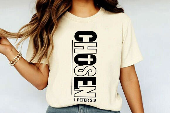 Chosen Png, Christian Svg: Graphics & T-Shirt Designs