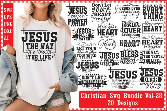 Christian SVG Bundle Vol-28: A Designer's Take