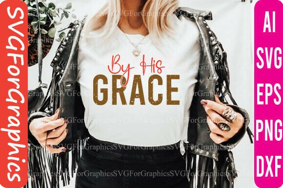Grace SVG: A Christian Faith Graphics Review for T-Shirt Designs