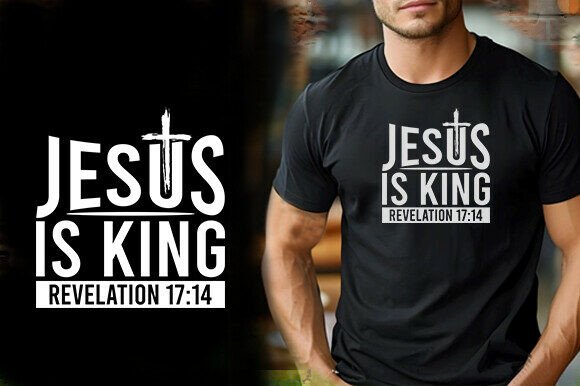 JESUS is KING Revelation T-Shirt Graphics Design