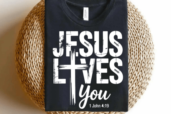 Love Like Jesus Faith PNG: T-Shirt Graphics for Brand Storytelling