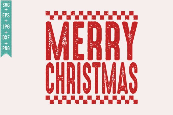 RETRO MERRY CHRISTMAS SVG: Graphics & T-Shirt Designs